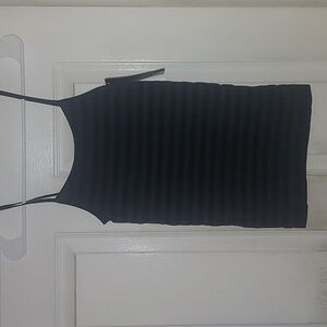 Jockey striped spaghetti trap tank top